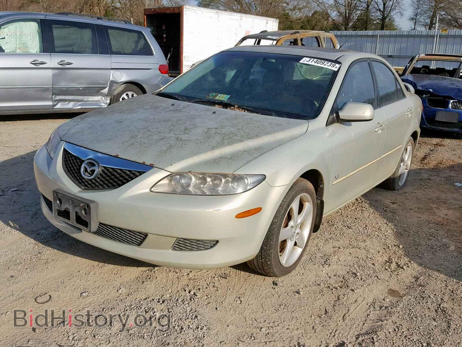 2005 MAZDA 6 - VIN: 1YVHP80D955M16570 - Фото 2