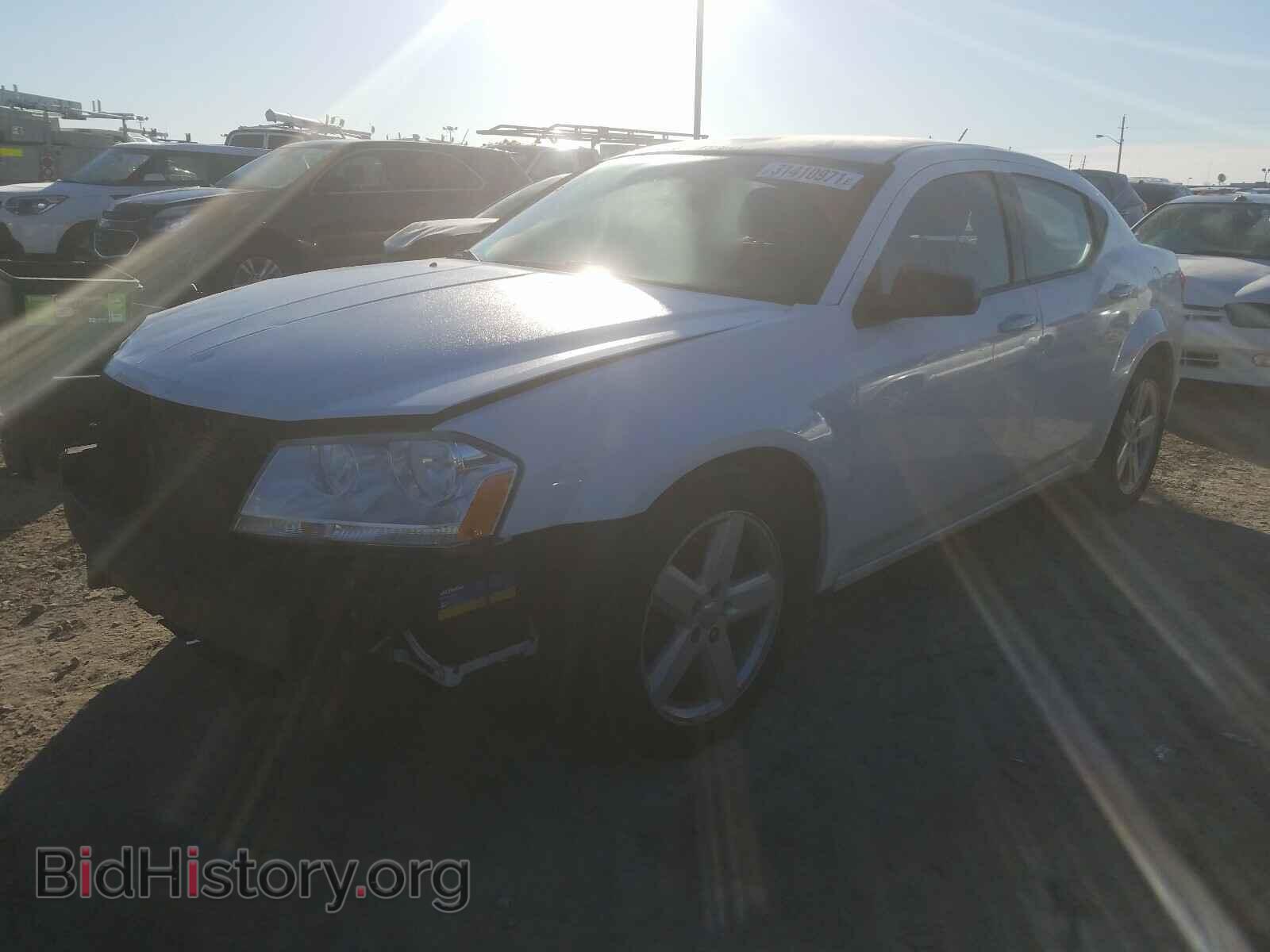 2013 DODGE AVENGER - VIN: 1C3CDZAB0DN605283 - Фото 2