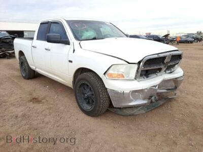 2012 RAM 1500, белый — VIN 1C6RD7GT1CS231476, Copart