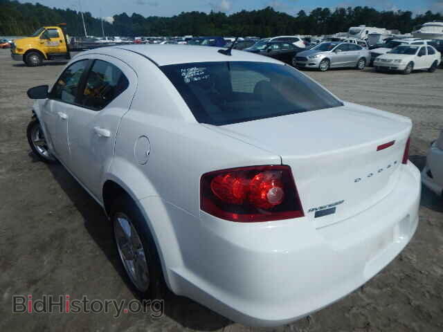 2014 DODGE AVENGER - VIN: 1C3CDZAB1EN153989 - Фото 3