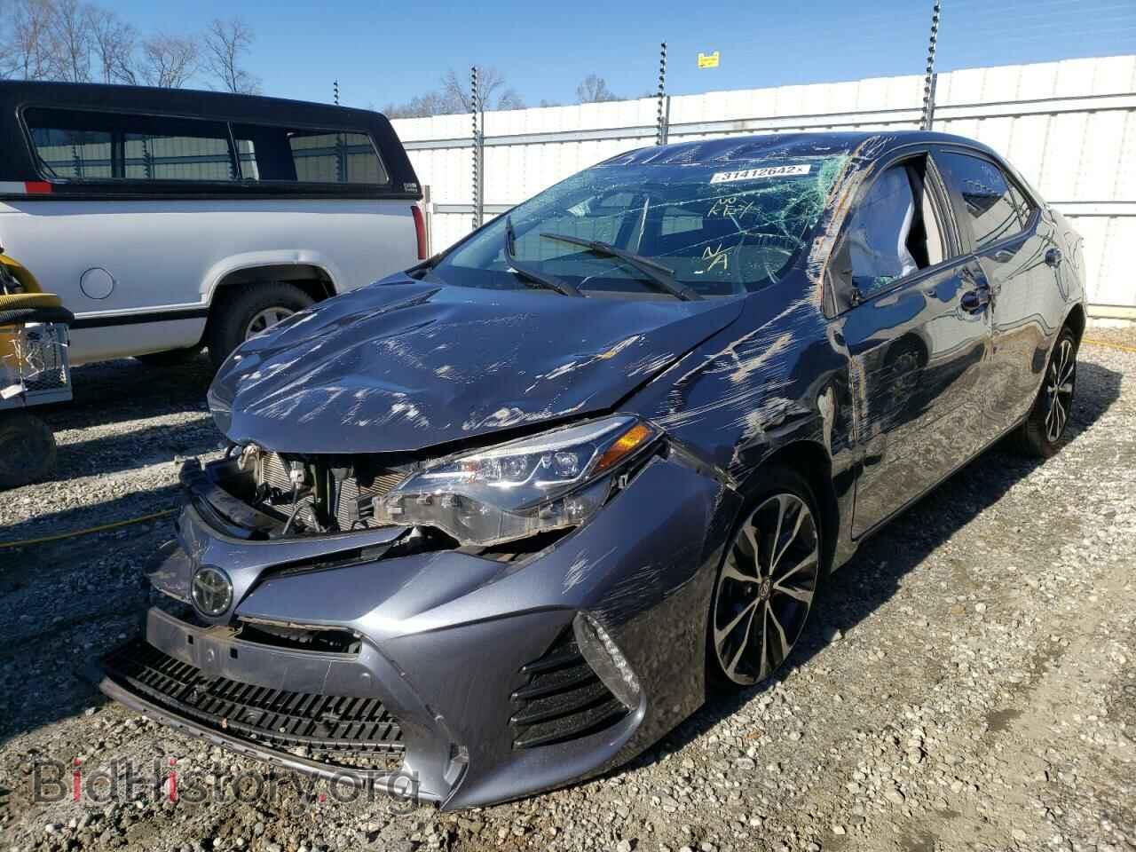 2017 TOYOTA COROLLA - VIN: 2T1BURHEXHC825417 - Фото 2