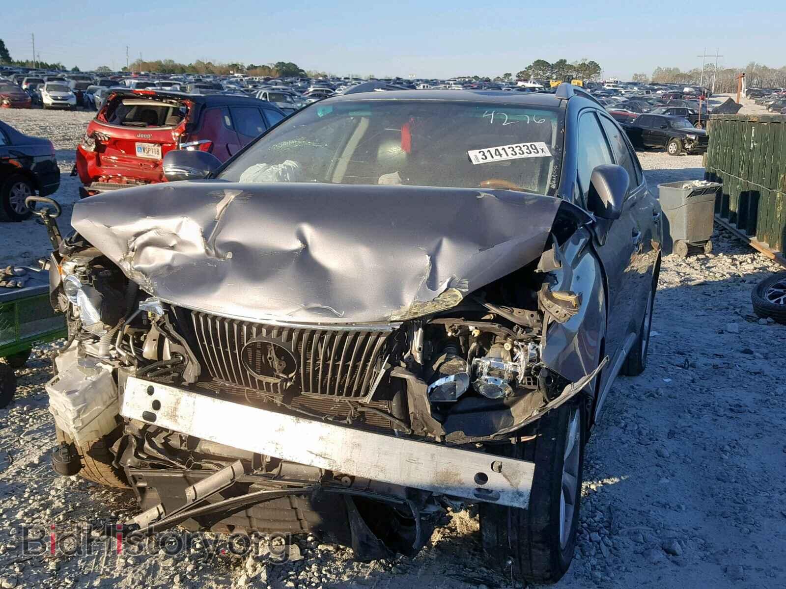 2012 LEXUS RX 350 - VIN: 2T2BK1BA6CC124276 - Фото 2