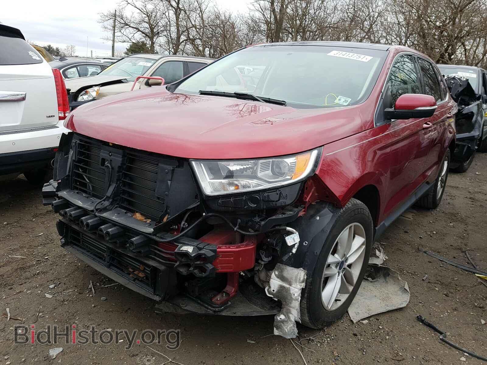 2015 FORD EDGE - VIN: 2FMTK4J92FBB63652 - Photo 2