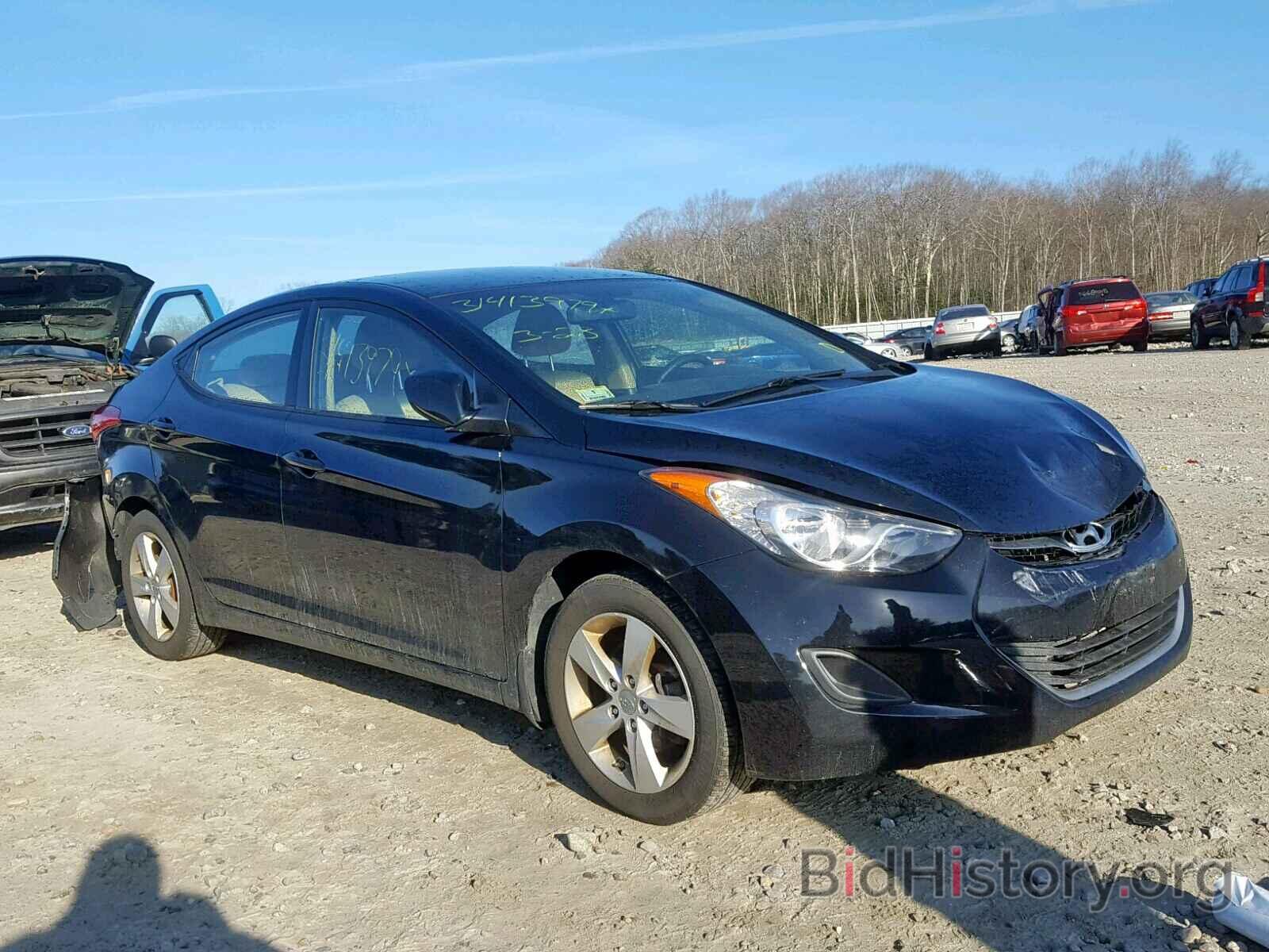 Photo KMHDH4AE0DU957492 - HYUNDAI ELANTRA 2013