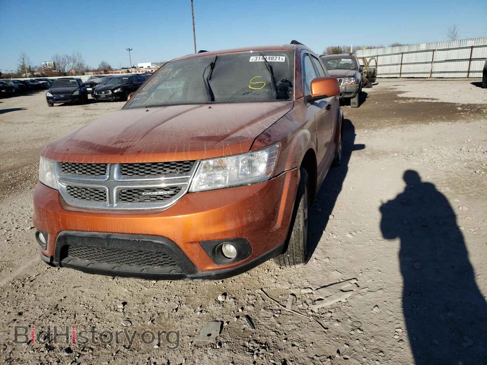 2011 DODGE JOURNEY - VIN: 3D4PG1FG9BT558295 - Фото 2