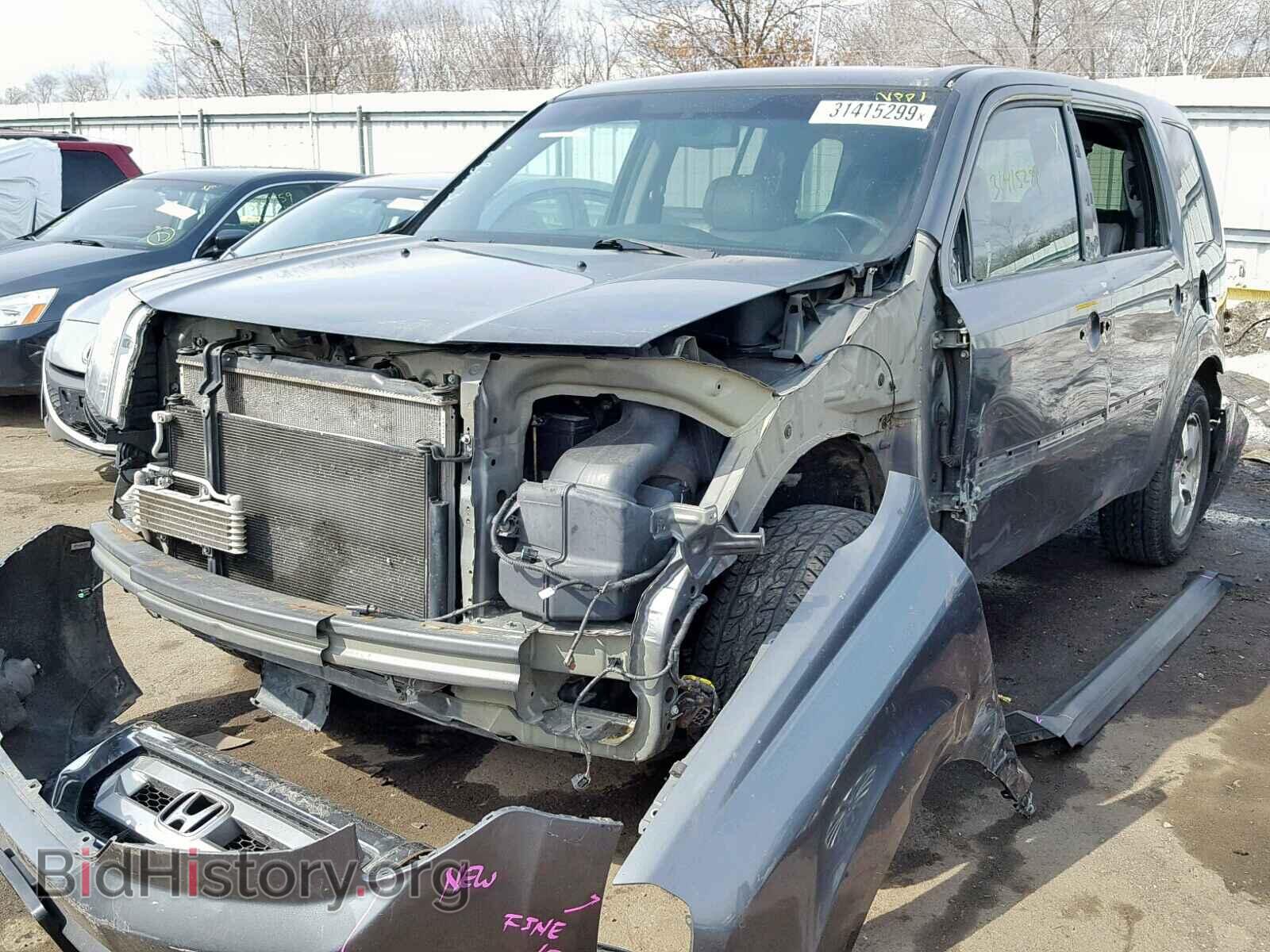 2011 HONDA PILOT EXL - VIN: 5FNYF4H55BB035730 - Фото 2
