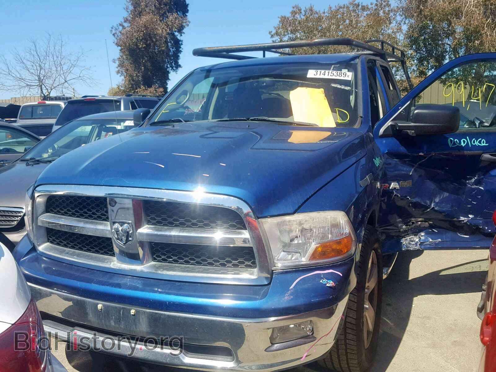 2009 DODGE RAM 1500 - VIN: 1D3HB18T79S743684 - Фото 2