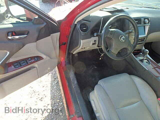 2007 LEXUS IS250 - VIN: JTHBK262072030832 - Фото 9
