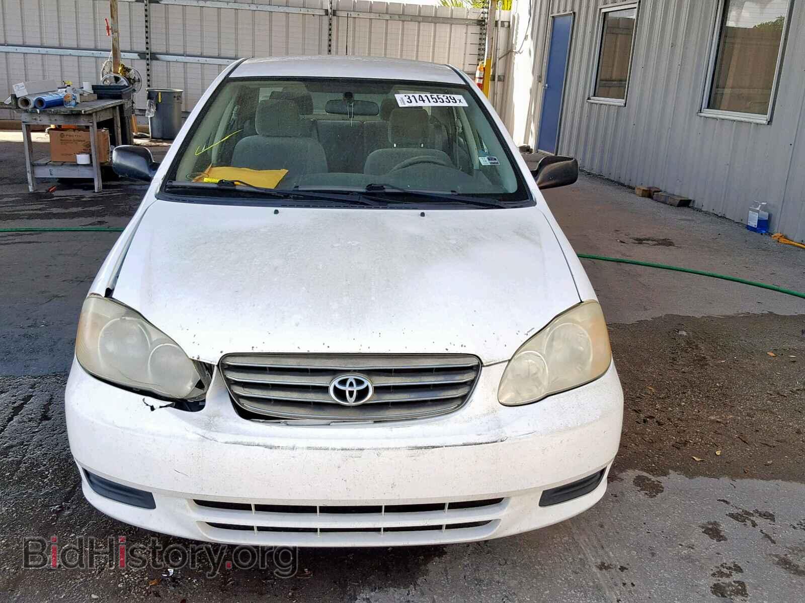 2003 TOYOTA COROLLA - VIN: JTDBR32E332009275 - Фото 9