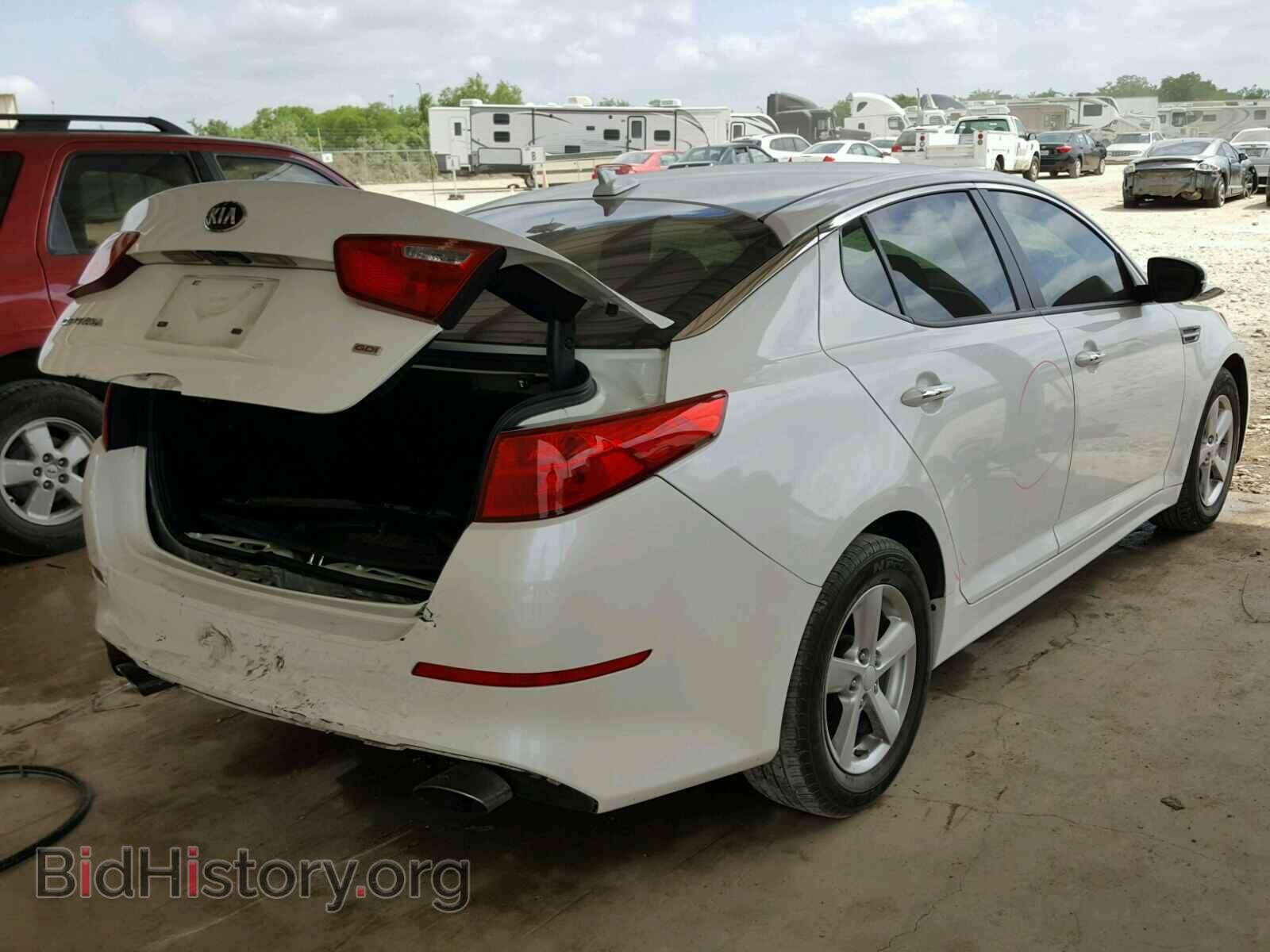 2015 KIA OPTIMA - VIN: KNAGM4A77F5559544 - Photo 4