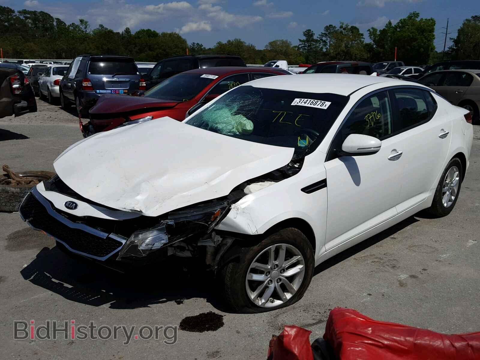 2013 KIA OPTIMA - VIN: KNAGM4A73D5394850 - Фото 2