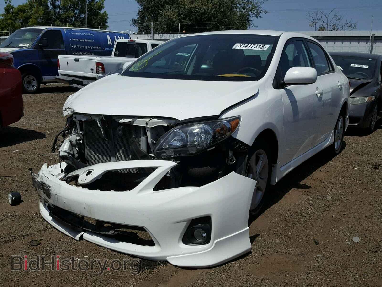 2013 TOYOTA COROLLA BA - VIN: 5YFBU4EEXDP209105 - Фото 2