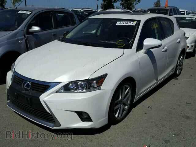 2014 LEXUS CT 200 - VIN: JTHKD5BH8E2181405 - Фото 2