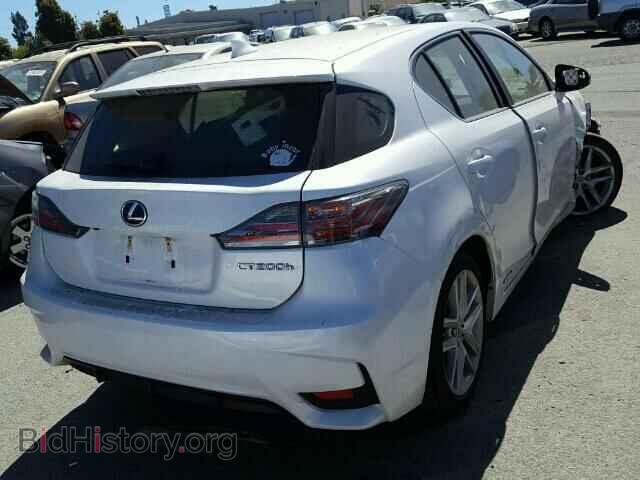 2014 LEXUS CT 200 - VIN: JTHKD5BH8E2181405 - Фото 4