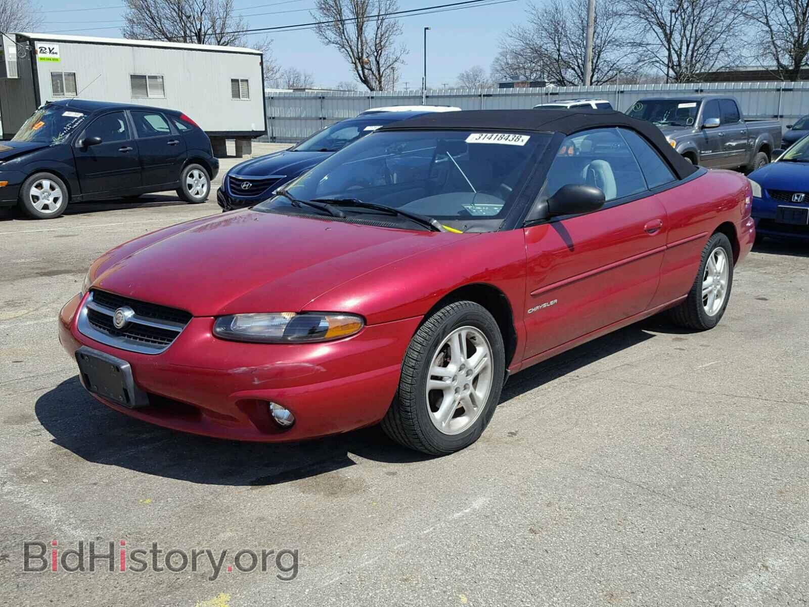 1996 CHRYSLER SEBRING - VIN: 3C3EL55H7TT285154 - Фото 2