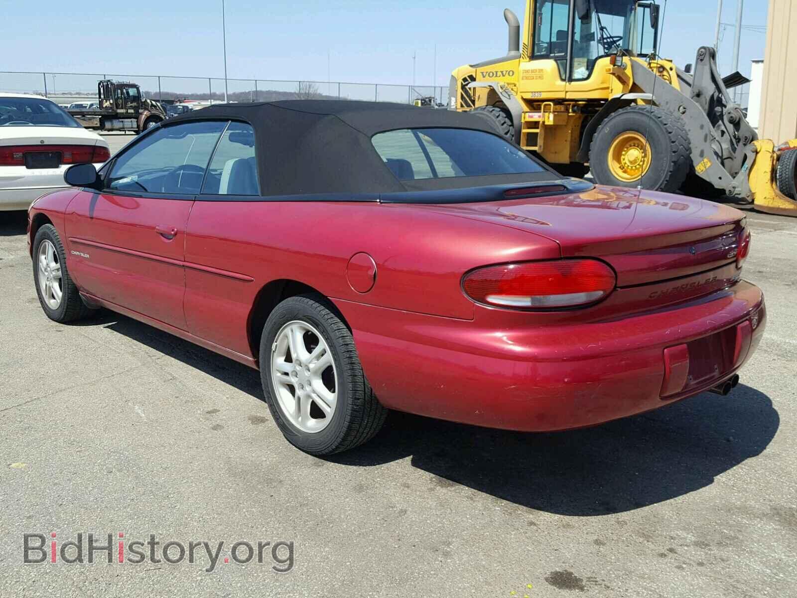 1996 CHRYSLER SEBRING - VIN: 3C3EL55H7TT285154 - Фото 3