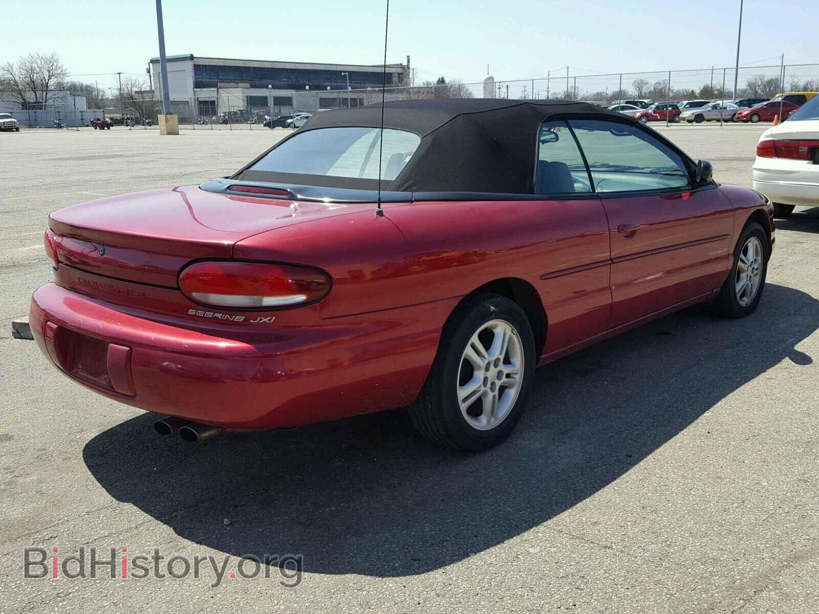 1996 CHRYSLER SEBRING - VIN: 3C3EL55H7TT285154 - Фото 4
