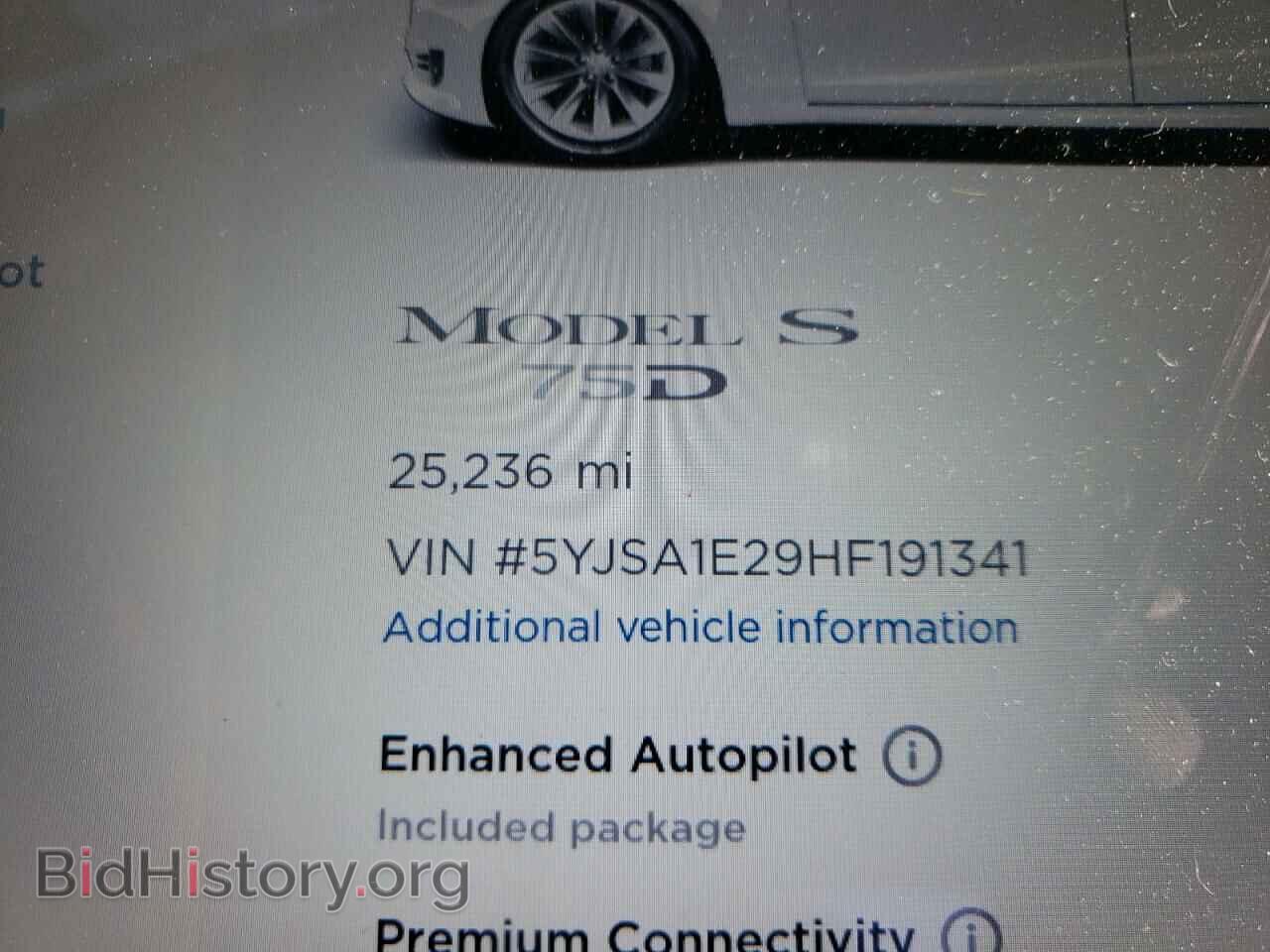 2017 TESLA MODEL S - VIN: 5YJSA1E29HF191341 - Photo 8