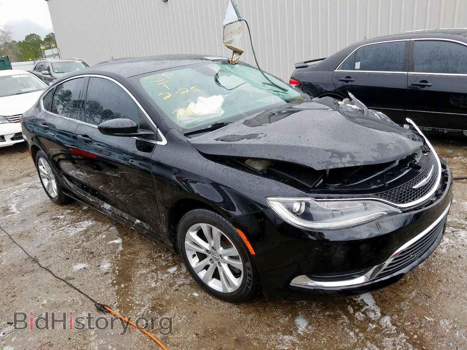 Фотография 1C3CCCAB2FN743006 - CHRYSLER 200 2015