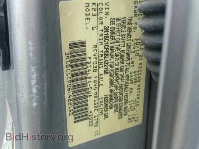 2011 NISSAN VERSA - VIN: 3N1BC1CP0BL422180 - Photo 10