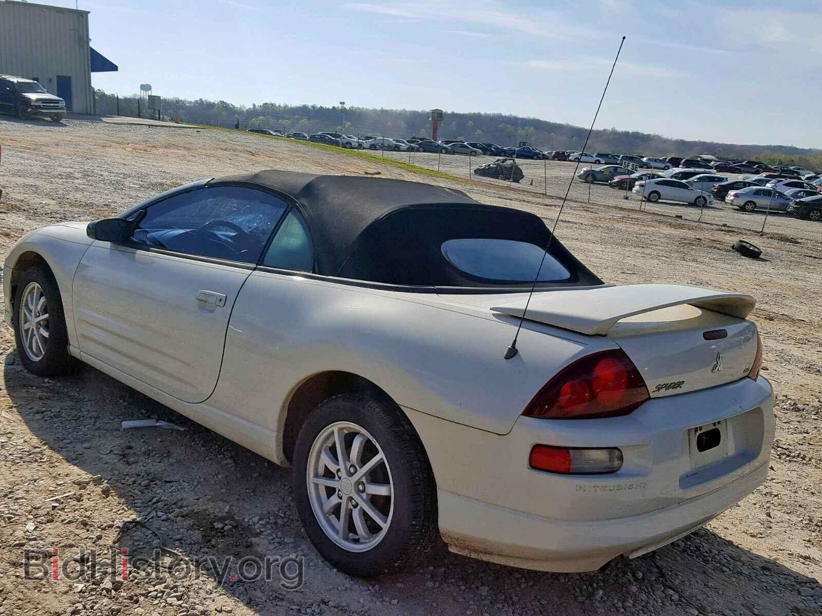 2002 MITSUBISHI ECLIPSE - VIN: 4A3AE45G42E032696 - Фото 3