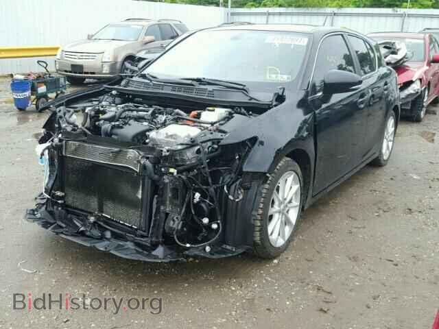2012 LEXUS CT 200 - VIN: JTHKD5BH4C2105659 - Фото 2