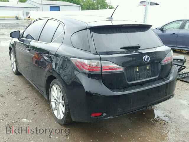 2012 LEXUS CT 200 - VIN: JTHKD5BH4C2105659 - Фото 3