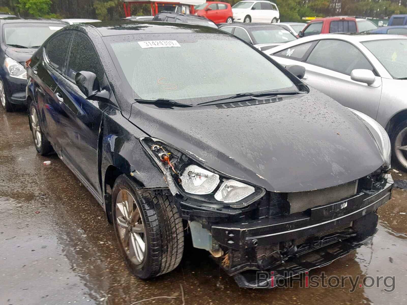 Photo KMHDH4AE8GU474966 - HYUNDAI ELANTRA 2016