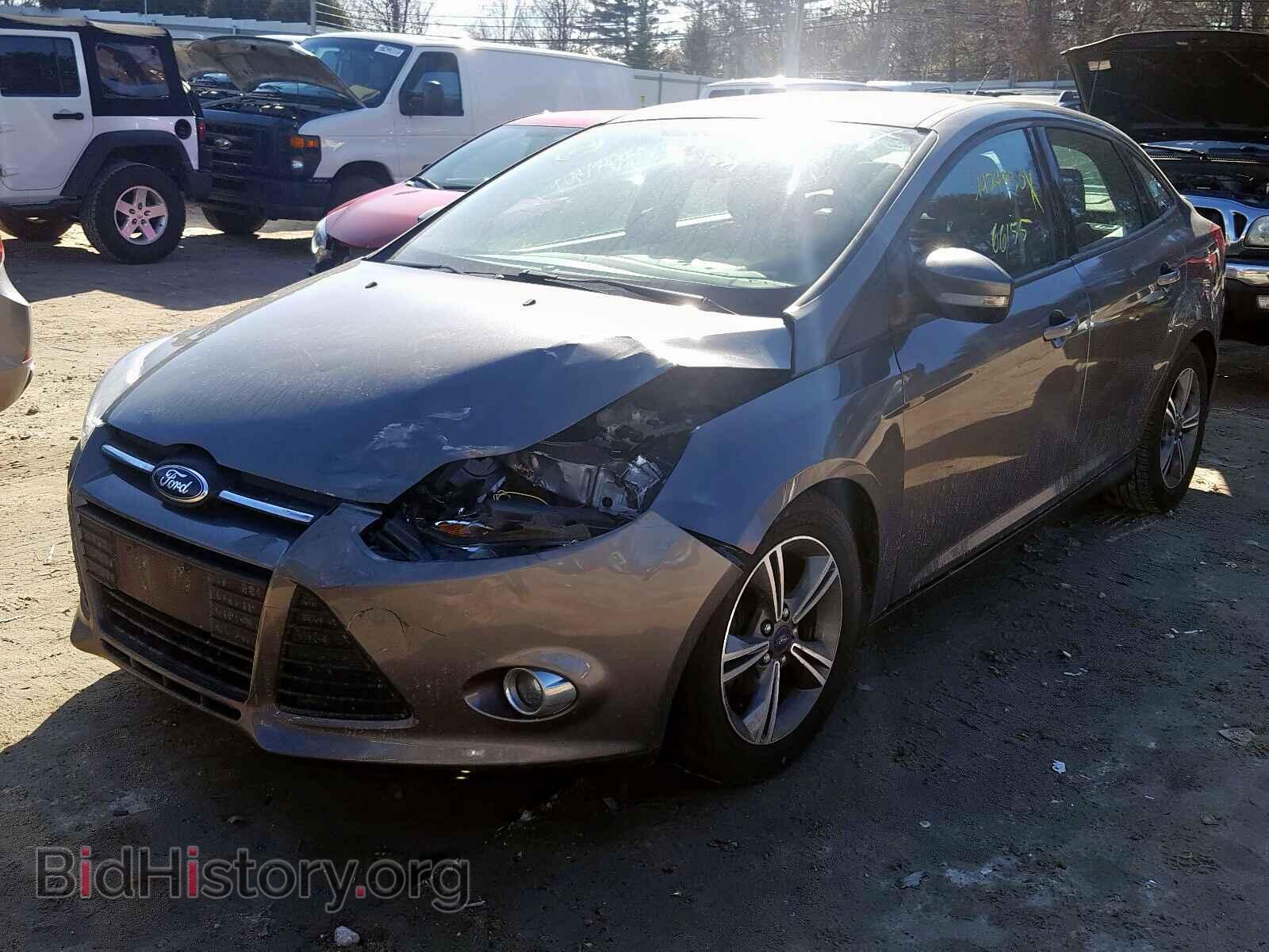 2014 FORD FOCUS - VIN: 1FADP3F22EL395320 - Фото 2