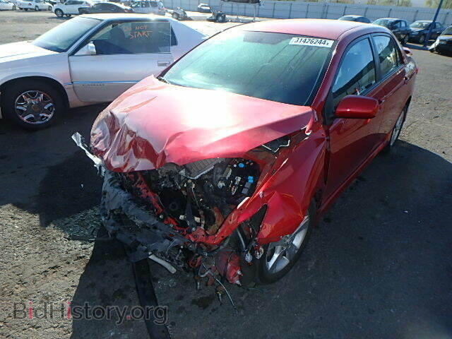 2011 TOYOTA COROLLA - VIN: 2T1BU4EEXBC672780 - Фото 2