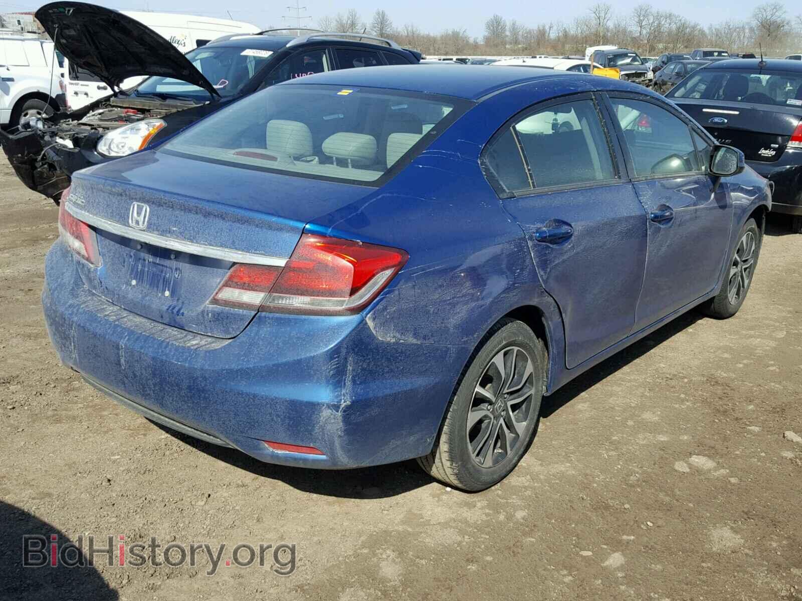 2013 HONDA CIVIC - VIN: 19XFB2F84DE003980 - Фото 4