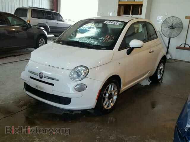 2012 FIAT 500 - VIN: 3C3CFFAR4CT291383 - Фото 2