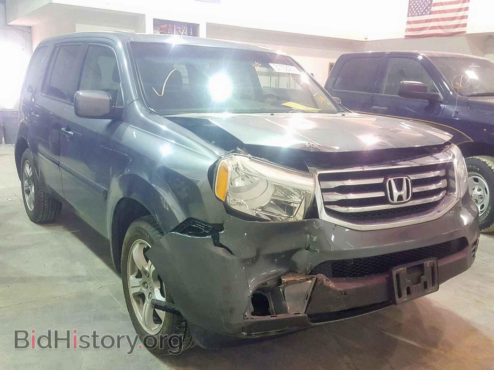 Photo 5FNYF4H58CB033696 - HONDA PILOT EXL 2012