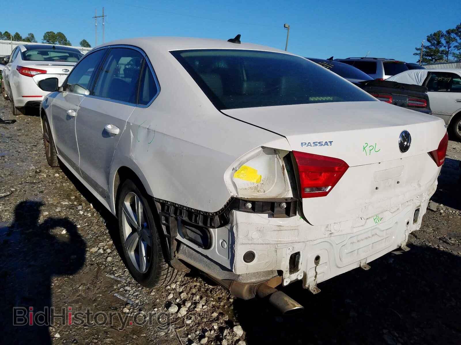 2012 VOLKSWAGEN PASSAT - VIN: 1VWBP7A32CC009644 - Фото 3