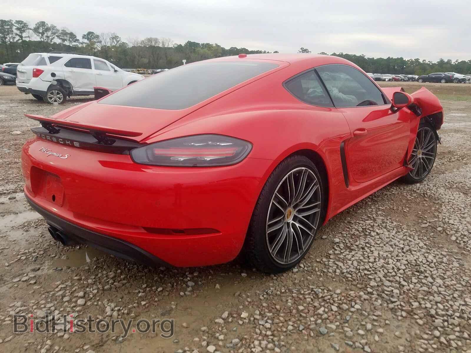 2017 PORSCHE CAYMAN - VIN: WP0AB2A81HS285273 - Фото 4