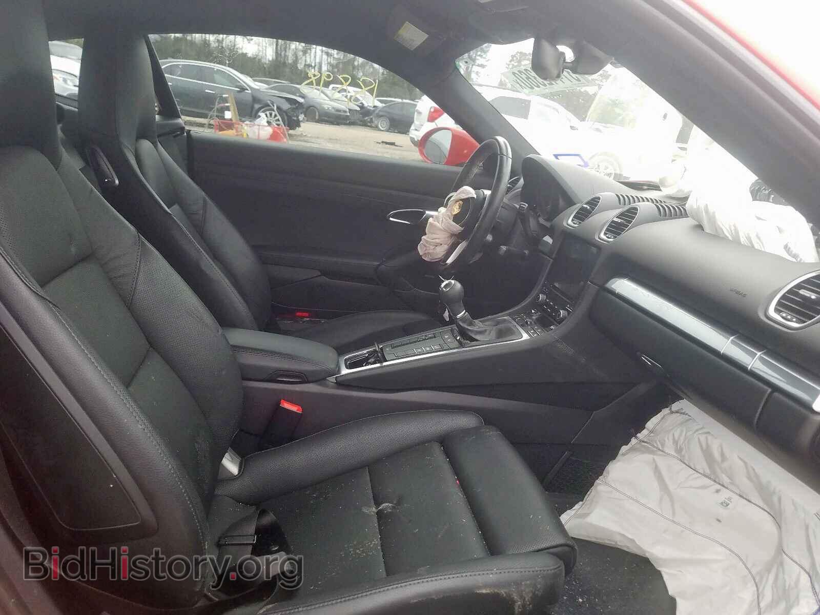 2017 PORSCHE CAYMAN - VIN: WP0AB2A81HS285273 - Фото 5