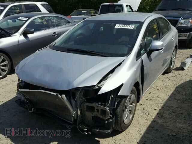 2013 HONDA CIVIC - VIN: 2HGFB2F54DH561842 - Фото 2