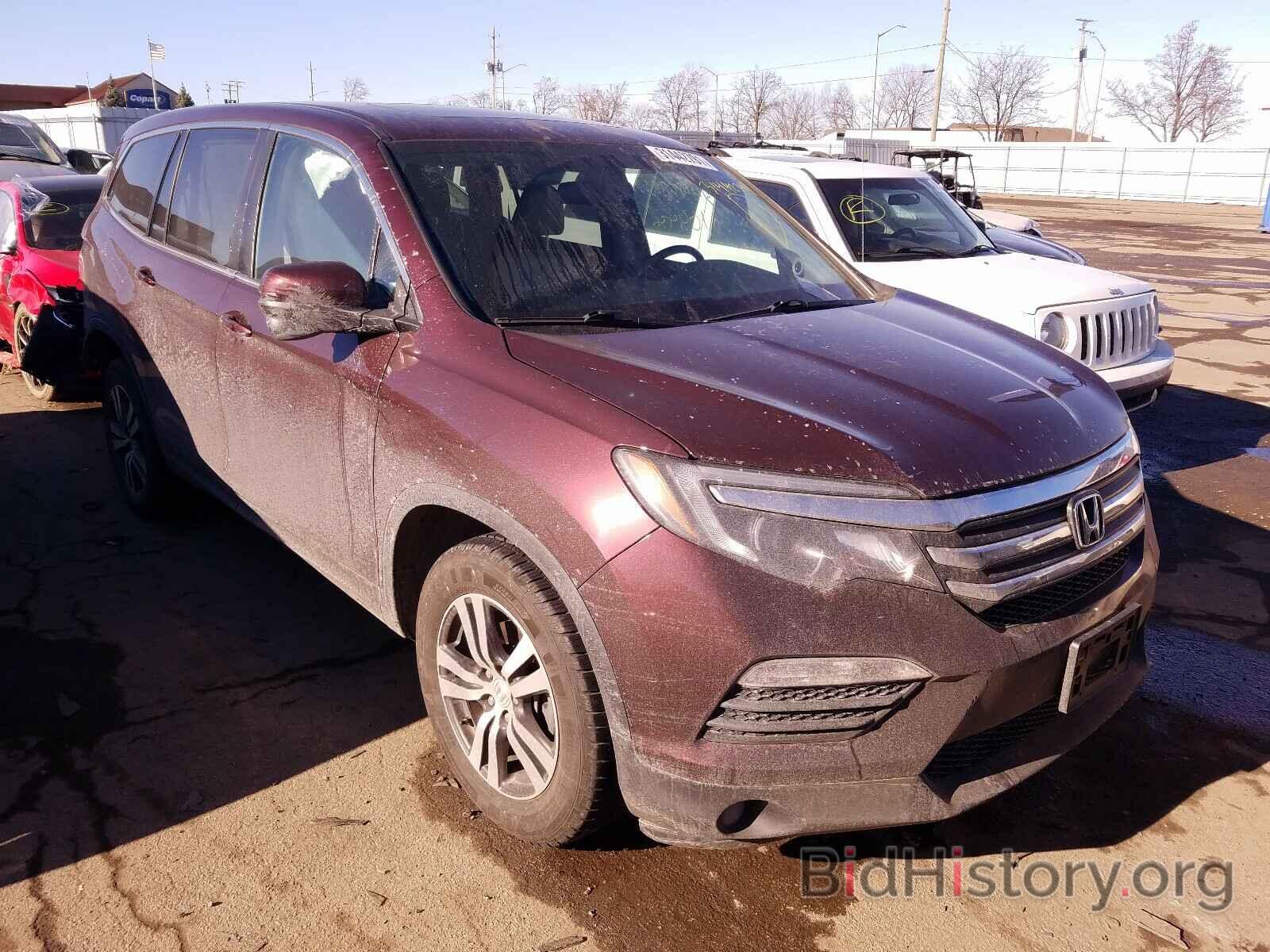 Фотография 5FNYF6H5XGB058553 - HONDA PILOT 2016