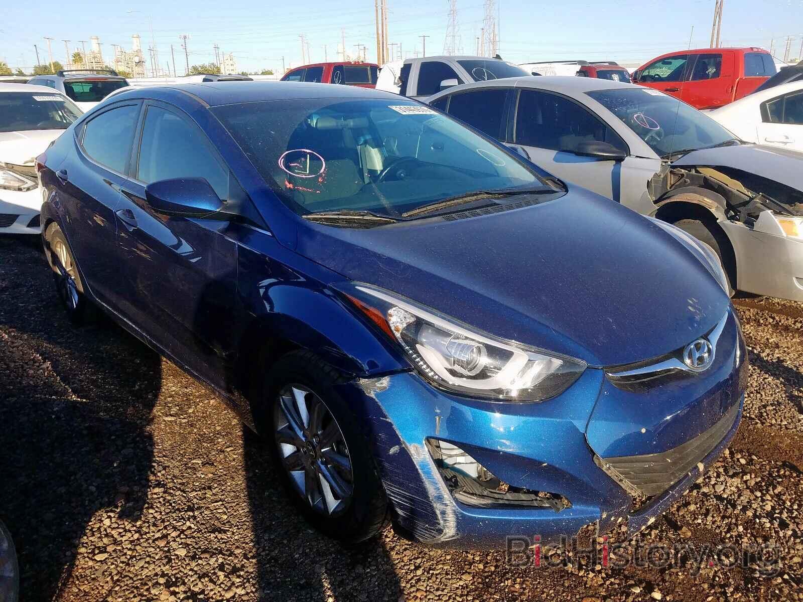 Photo 5NPDH4AE2FH585929 - HYUNDAI ELANTRA 2015