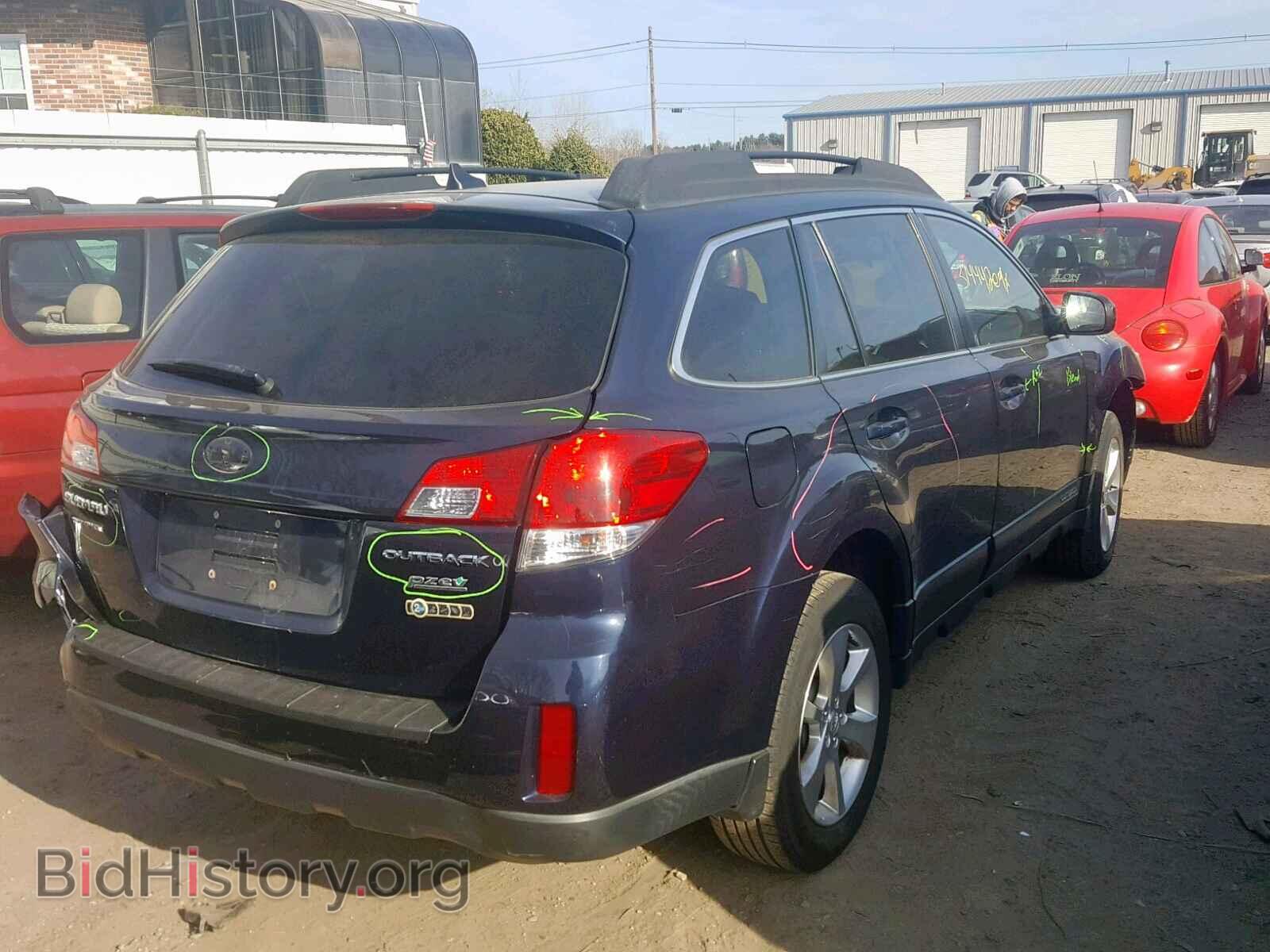 2014 SUBARU OUTBACK 2. - VIN: 4S4BRBLC2E3284491 - Фото 4