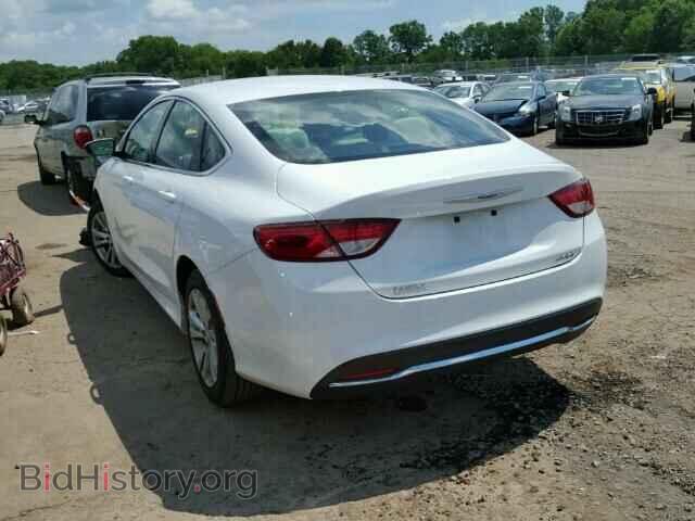 2015 CHRYSLER 200 - VIN: 1C3CCCABXFN710075 - Фото 3