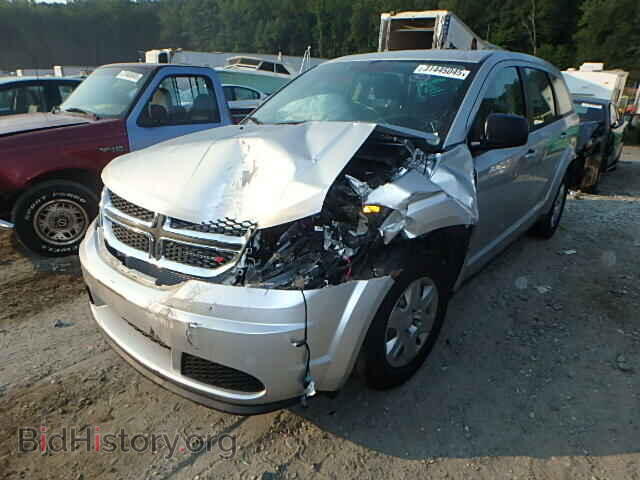2012 DODGE JOURNEY - VIN: 3C4PDCAB5CT389844 - Фото 2