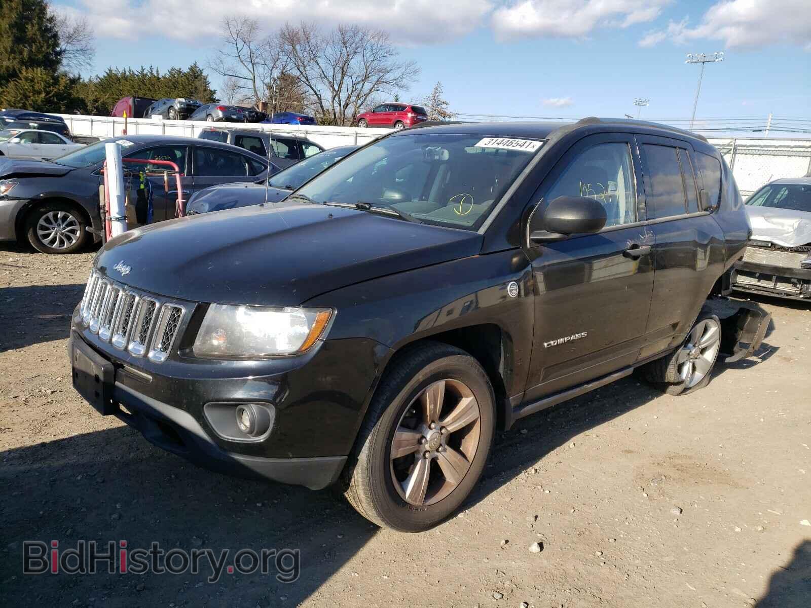 2014 JEEP COMPASS - VIN: 1C4NJDBB0ED537363 - Фото 2