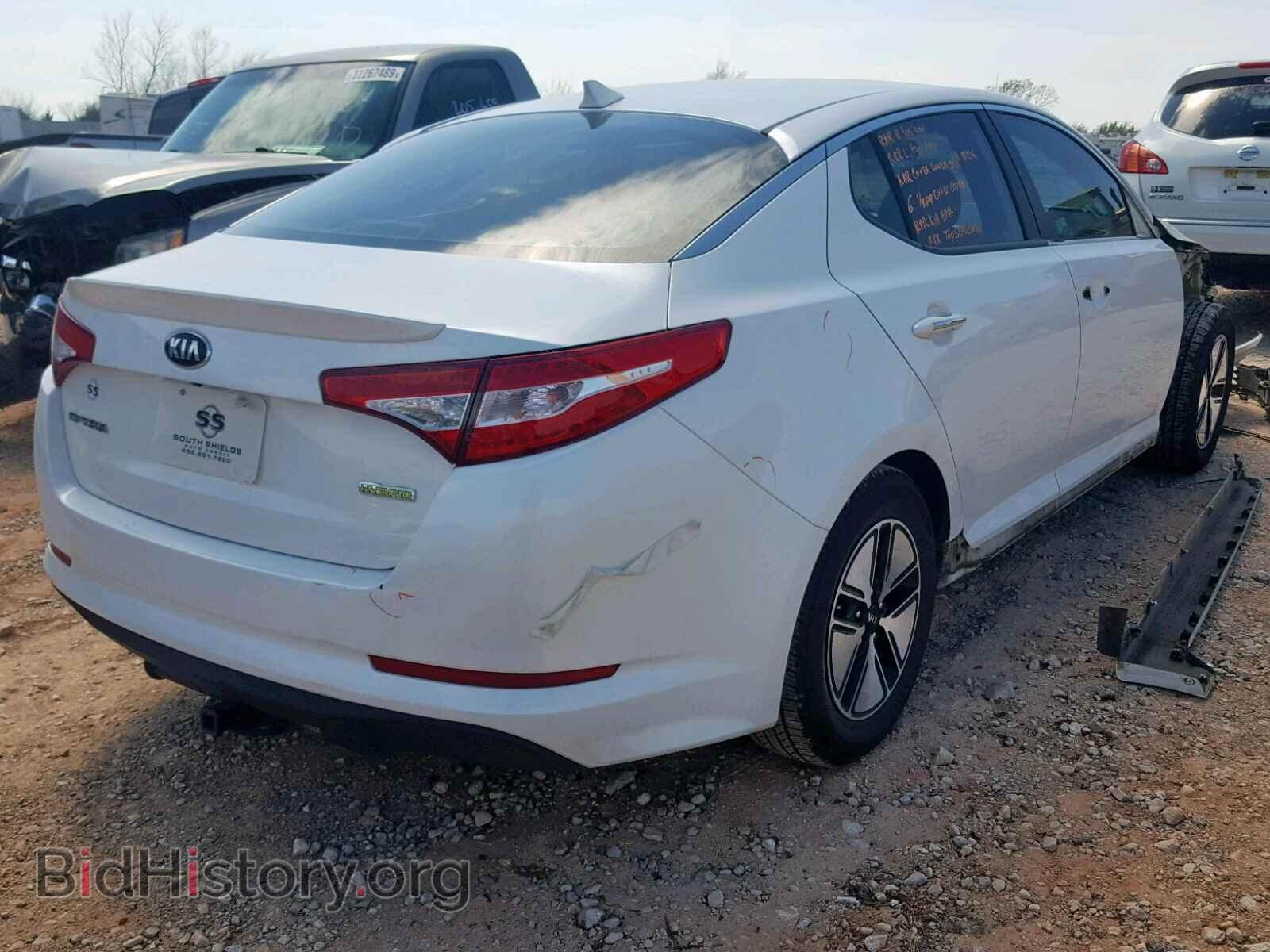 2012 KIA OPTIMA HYB - VIN: KNAGM4AD2C5023702 - Фото 4