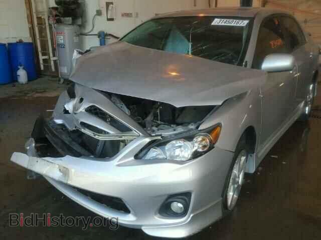 2011 TOYOTA COROLLA - VIN: 2T1BU4EE4BC638687 - Фото 2