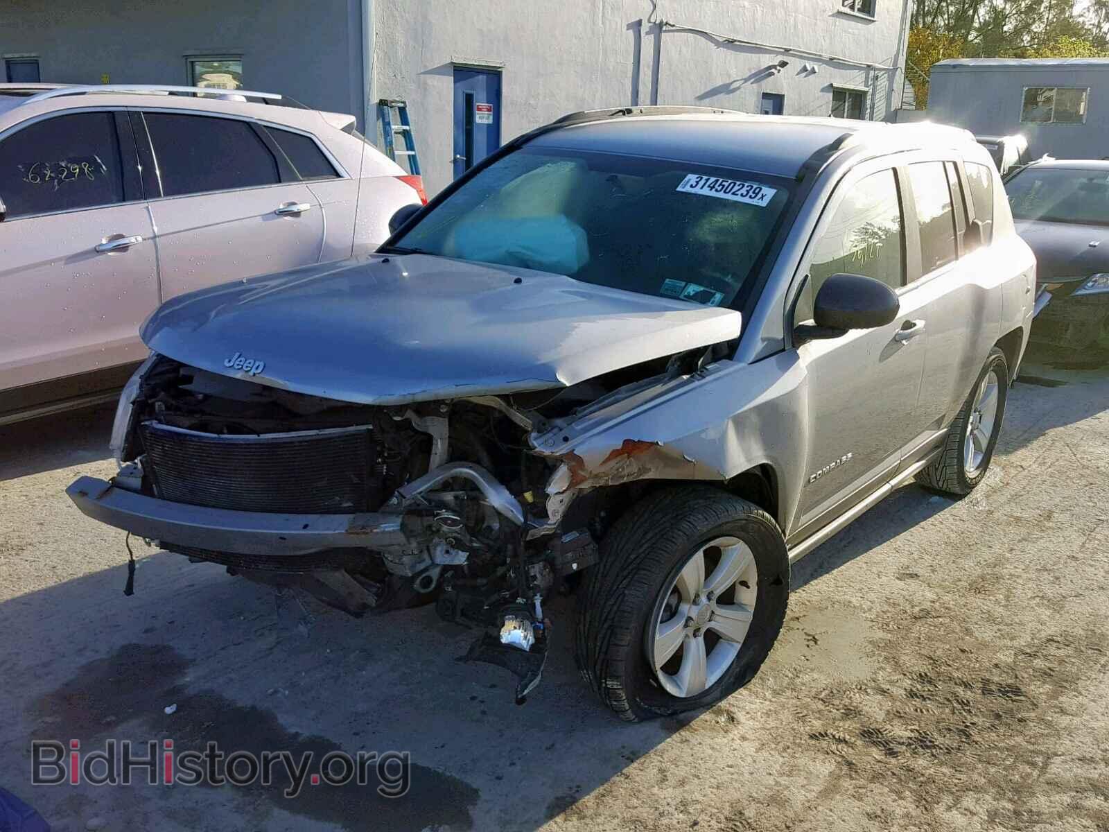 2014 JEEP COMPASS SP - VIN: 1C4NJDBB9ED727596 - Фото 2