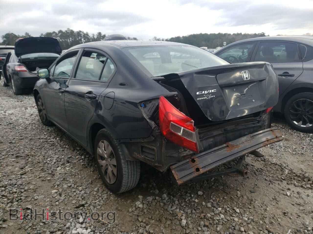 2012 HONDA CIVIC - VIN: 19XFB2F50CE075442 - Фото 3