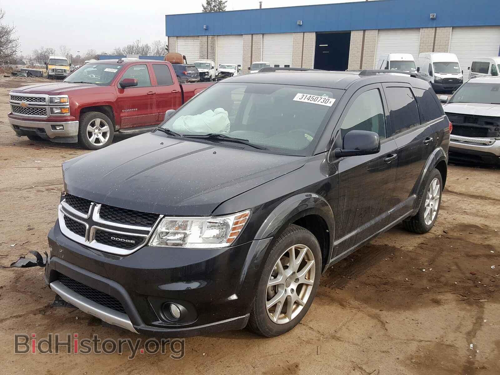2012 DODGE JOURNEY - VIN: 3C4PDDBG0CT205961 - Фото 2