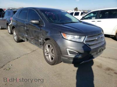 2016 Ford EDGE Edge Titan, gray — VIN 2FMPK4K92GBB54029, Copart