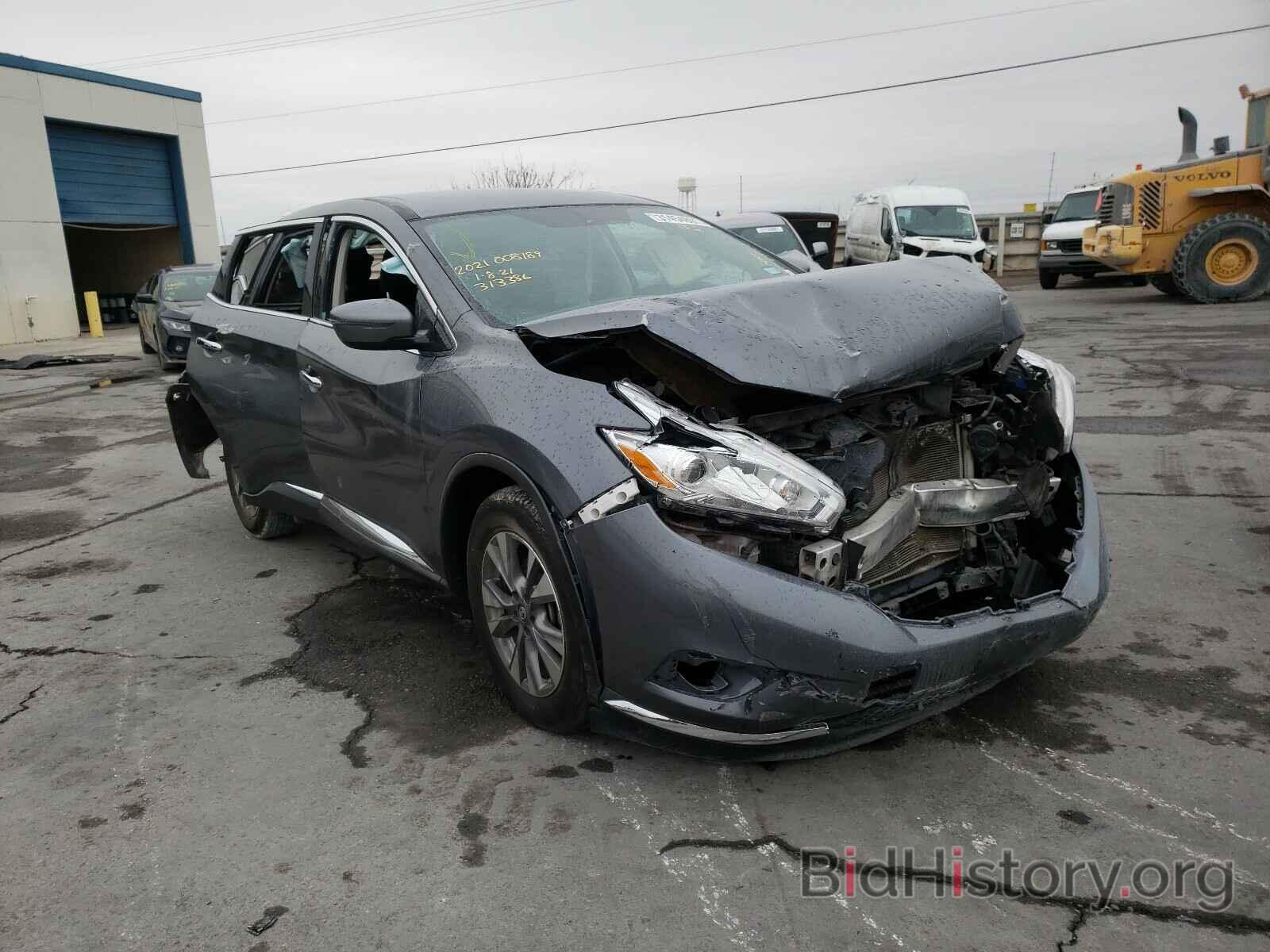 Photo 5N1AZ2MH3HN131424 - NISSAN MURANO 2017